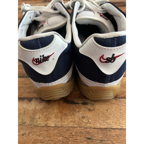 Men's Nike SB BRSB Sneakers US 11.5 Navy White - Picture 4 of 7